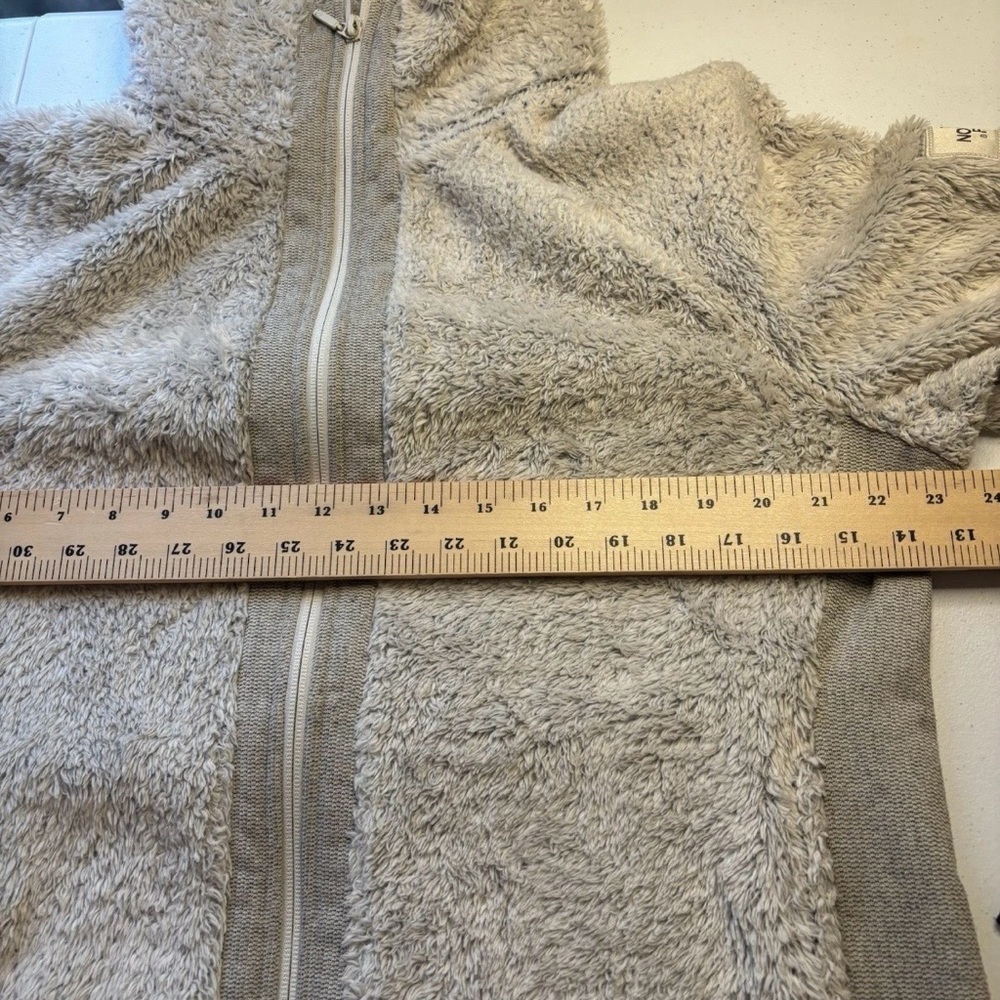 The North Face Osito 2 Women’s Lt Gray Full-Zip Soft Plush Fleece Jacket Size XL - Picture 6 of 8